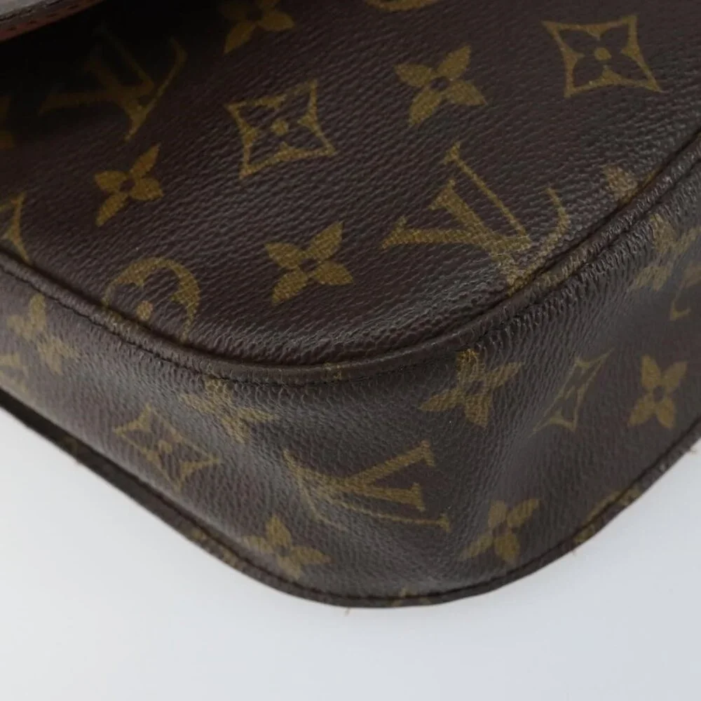 Authentic LOUIS VUITTON Monogram Saint Cloud GM Shoulder Bag M51242 LV - Picture 7 of 16